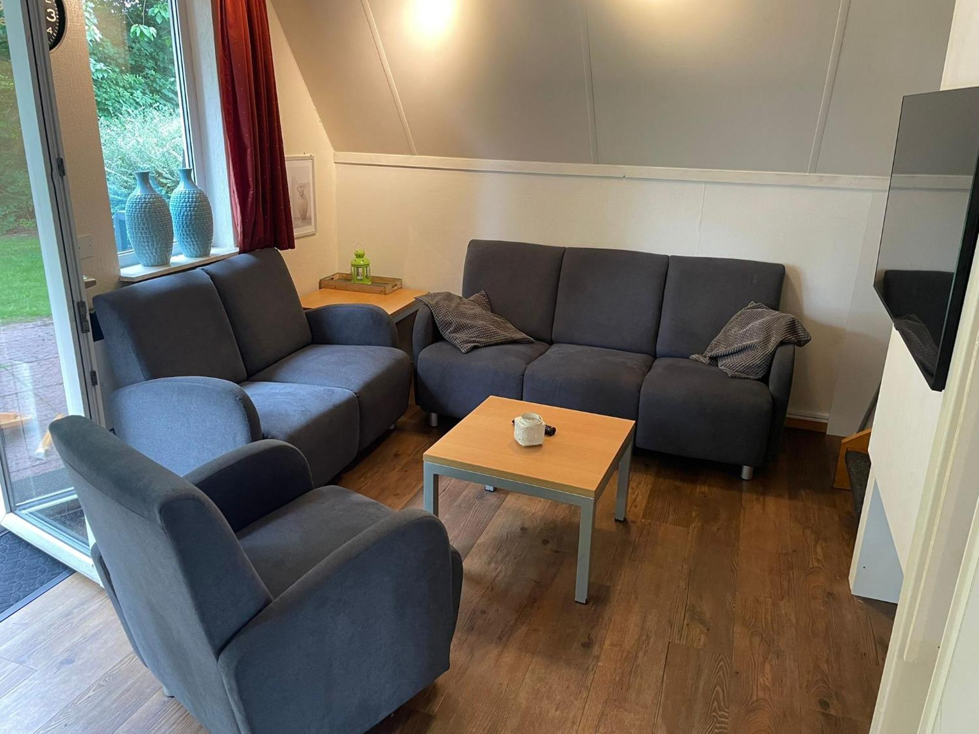 Het Familie Boshuisje - Vakantiewoning Op Prachtig Park Met Veel Faciliteiten Inc Ligbad Gramsbergen ภายนอก รูปภาพ
